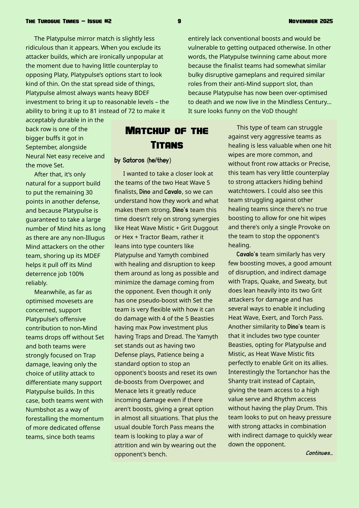 Page 9. Heat Wave 5 retrospective by skarme